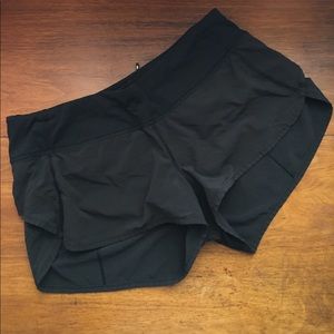 Lululemon Black Speed Short